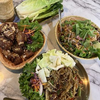 So Saap - Spare ribs, dark and funky papaya, nam kao - Thai Near Me - San Diego, California So Saap - Spare ribs, dark and funky papaya, nam kao - Thai Near Me - San Diego, California