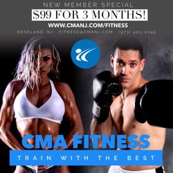 CMA Fitness - New Member Special - $99 for 3 Months! 3 months for the price of 1!