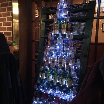 Bare Bones Grill and Bar - a lighted christmas tree - Barbeque Near Me - Ellicott City, Maryland