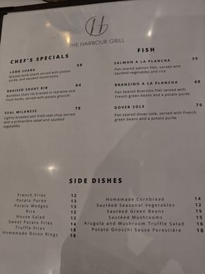 Menu photo 2 The Harbour Grill Surfside, FL Menu photo 2 The Harbour Grill Surfside, FL