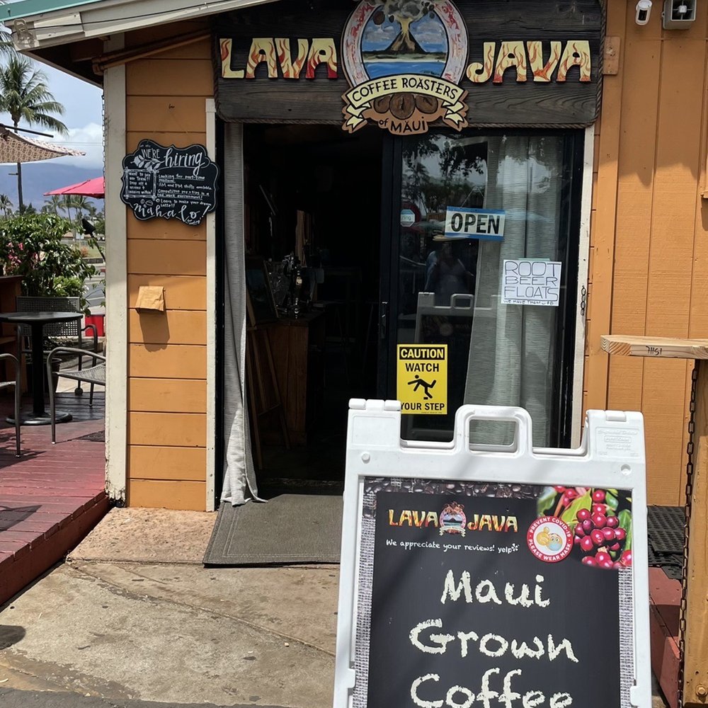 Lava Java Coffee Roasters of Maui - Entrance - Coffee & Tea Near Me - Kihei, Hawaii