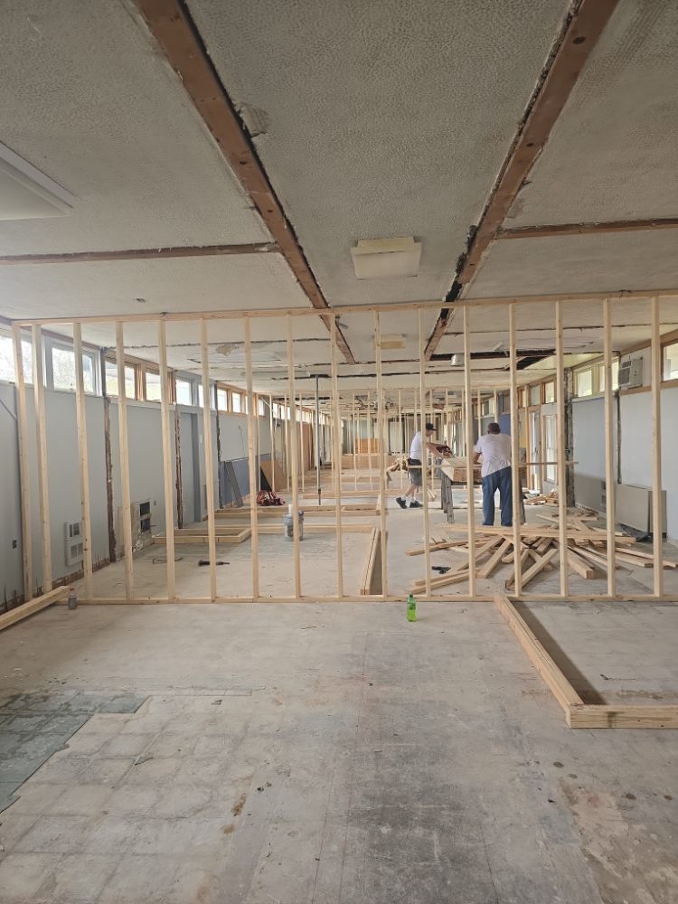 Slide of Devin Griss construction