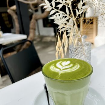 Milligram  - Warm matcha drink - Cafes Near Me - Costa Mesa, California
