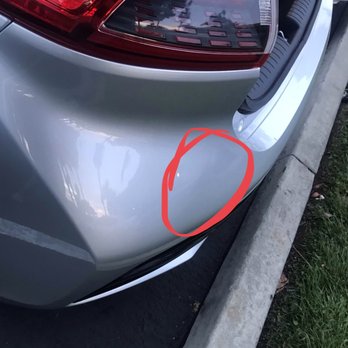 Caliber Collision - Something poking the bumper from the inside. - Body Shops Near Me - Chula Vista, California Caliber Collision - Something poking the bumper from the inside. - Body Shops Near Me - Chula Vista, California