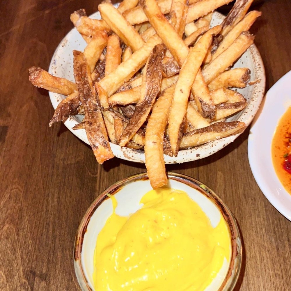 Petite Leon - Frites with turmeric aioli. - Mexican Near Me - Minneapolis, Minnesota