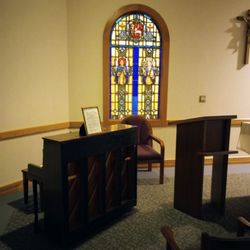 St Catherine's Hospital - This piano in the St Catherine's Hospital chapel has a story to tell.