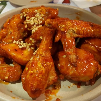Goobne Chicken - Sweet and Spicy chicken.  Not that spicy but damn good. - Korean Near Me - Hong Kong, HK