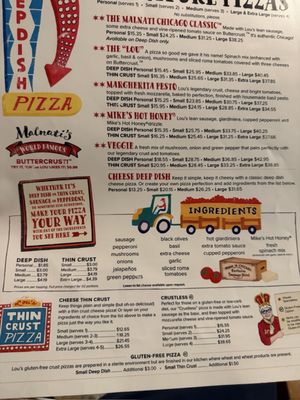 Menu photo 8 Lou Malnati's Pizzeria Chicago, IL Menu photo 8 Lou Malnati's Pizzeria Chicago, IL