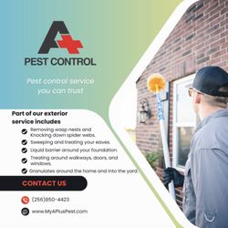 A Plus Pest Control - exterior services