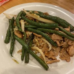 Hibachi grill food