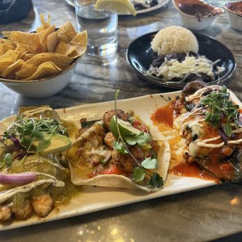 Caló Kitchen + Tequila - Seafood Trio - Cocktail Bars Near Me - Costa Mesa, California Caló Kitchen + Tequila - Seafood Trio - Cocktail Bars Near Me - Costa Mesa, California