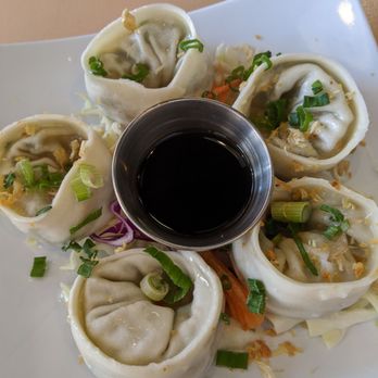 Riceberry Thai Kitchen - Vegetarian Steamed Dumplings (Suitable for vegans) - Thai Near Me - Upland, California