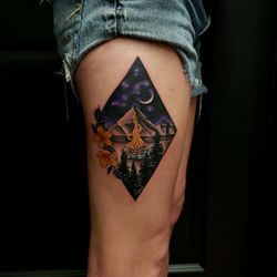The Tattoo Shoppe - Design and work by Mike Geyer