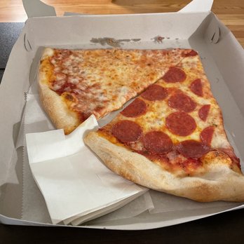 La Nostra Pizzeria - a slice of pepperoni pizza - Pizza Near Me - New York, New York