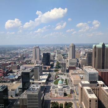 Gateway Arch - View from the top. - Landmarks & Historical Buildings Near Me - St. Louis, Missouri Gateway Arch - View from the top. - Landmarks & Historical Buildings Near Me - St. Louis, Missouri