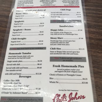 Chili John's - A good variety.. - American Near Me - Burbank, California