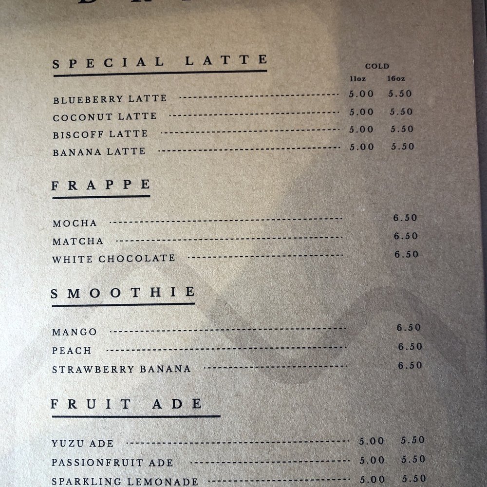 Margin Cafe Coffee Roasters - Menu - Coffee & Tea Near Me - Diamond Bar, California