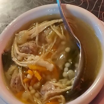 Dennison Yard - Cup of wedding soup - Pizza Near Me - Dennison, Ohio