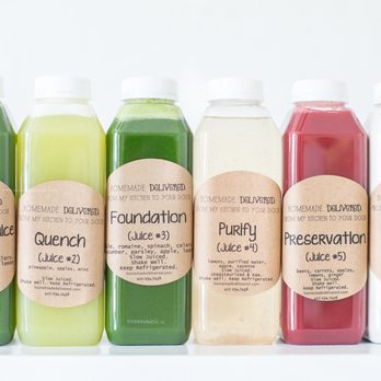 Homemade. Delivered. - a variety of juices - Food Delivery Services Near Me - Springfield, Missouri