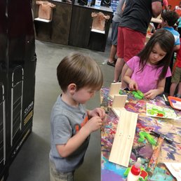 Their monthly crafts are awesome for kids. First Saturday of each month.
