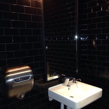 Noodlebox - Washroom. Clean & modern - Asian Fusion Near Me - Sherwood Park, Alberta