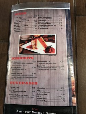 Menu photo 3 Burger Barn Ohsweken, ON