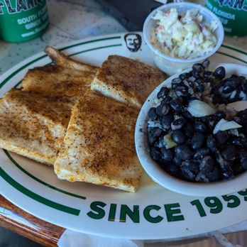 Flanigan's - Surfside - Dolphin fish with black beans and rice - American Near Me - Surfside, Florida