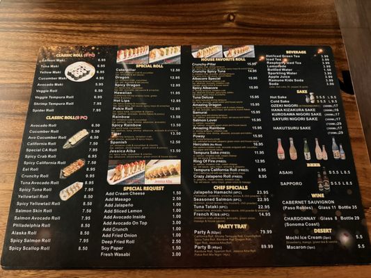 Menu photo 2 Sushi Monster Poway, CA