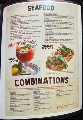 Menu photo 4 Fiesta Cozumel  Stroud, OK