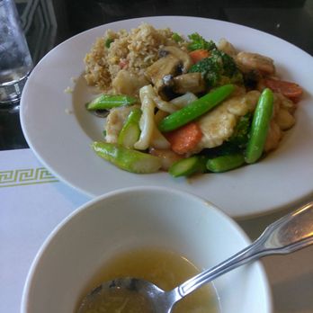 Ginger Cafe - Satay three delight and soup of the day - Asian Fusion Near Me - Gilroy, California Ginger Cafe - Satay three delight and soup of the day - Asian Fusion Near Me - Gilroy, California
