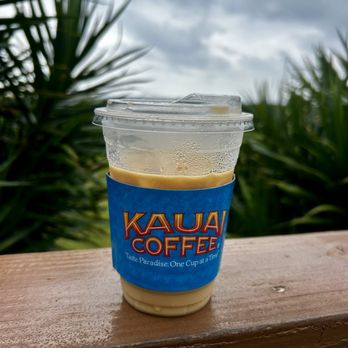 Kauai Coffee Company - Iced coffee before the rain. - Coffee & Tea Near Me - Kalaheo, Hawaii Kauai Coffee Company - Iced coffee before the rain. - Coffee & Tea Near Me - Kalaheo, Hawaii