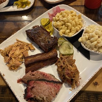 Old City Barbeque - Smoked Meat Sampler-very good! - Barbeque Near Me - Williamsburg, Virginia Old City Barbeque - Smoked Meat Sampler-very good! - Barbeque Near Me - Williamsburg, Virginia