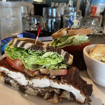 Checkers Old Munchen - Chicken Schnitzel - American Near Me - Pompano Beach, Florida