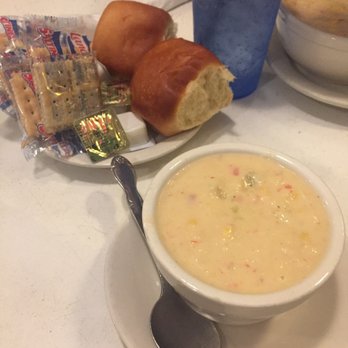 Route 30 Diner - Clam chowder with rolls! - Breakfast & Brunch Near Me - Ronks, Pennsylvania Route 30 Diner - Clam chowder with rolls! - Breakfast & Brunch Near Me - Ronks, Pennsylvania