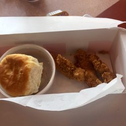 KFC - K6 meal 3 piece tender.