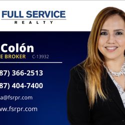 Full Service Realty - Real Estate Broker Irma Colon