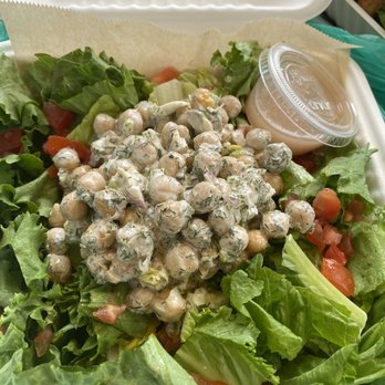 Golden Dinosaurs - Chickpea salad - Cuban Near Me - Gulfport, Florida