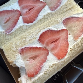 Sando Satori - Strawberry cream Sando - Sandwiches Near Me - Katy, Texas