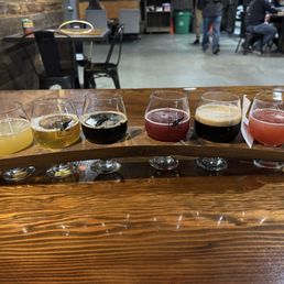Flight of beers