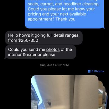 B1 Mobile Detailing - I was quoted 250-350 including everything then i was charged $370. - Auto Detailing Near Me - Santa Ana, California B1 Mobile Detailing - I was quoted 250-350 including everything then i was charged $370. - Auto Detailing Near Me - Santa Ana, California