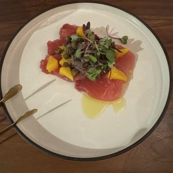 Lady Elaine - Ahi crudo - Mediterranean Near Me - Honolulu, Hawaii Lady Elaine - Ahi crudo - Mediterranean Near Me - Honolulu, Hawaii