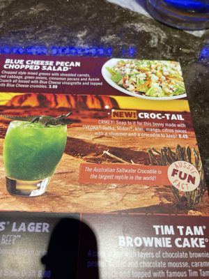 Menu photo 8 Outback Steakhouse Ocala, FL Menu photo 8 Outback Steakhouse Ocala, FL