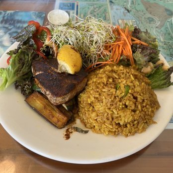 Puka Puka Kitchen - Sauteed ahi plate - Asian Fusion Near Me - Hilo, Hawaii Puka Puka Kitchen - Sauteed ahi plate - Asian Fusion Near Me - Hilo, Hawaii