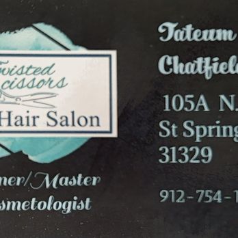 Twisted Scissors Hair Salon - Hair Salons Near Me - Springfield, Georgia Twisted Scissors Hair Salon - Hair Salons Near Me - Springfield, Georgia