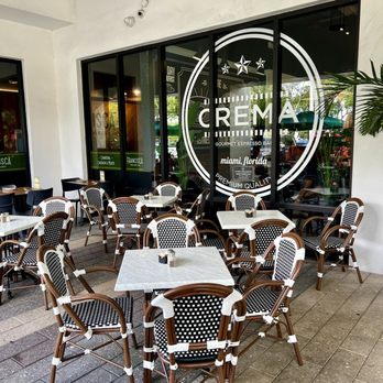 Crema Gourmet - They took out the big table and bench seating. Awwww. More tables now. - Breakfast & Brunch Near Me - Davie, Florida Crema Gourmet - They took out the big table and bench seating. Awwww. More tables now. - Breakfast & Brunch Near Me - Davie, Florida