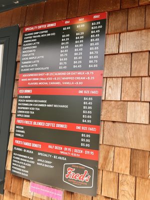 Fred's Coffee & Donuts by null