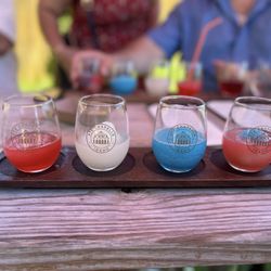 Ste. Chapelle Winery - Slushie flight