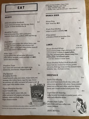 Menu photo 5 Northside Yacht Club Cincinnati, OH