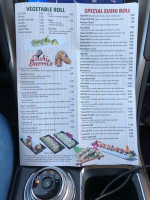 Menu photo 6 Sushi Circle Washington Township, NJ