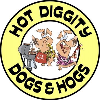 Hot Diggity Dogs and Hogs - Logo - Food Trucks Near Me - Shallotte, North Carolina